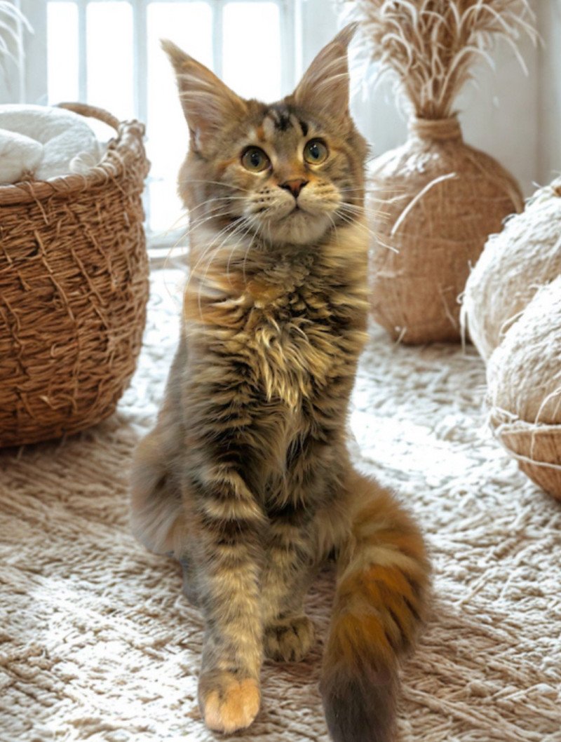 Maceo’s Gône’s Wendy Tinkerbell Femelle Maine coon Maceo’s Gône’s Wendy Tinkerbell Femelle Maine coon